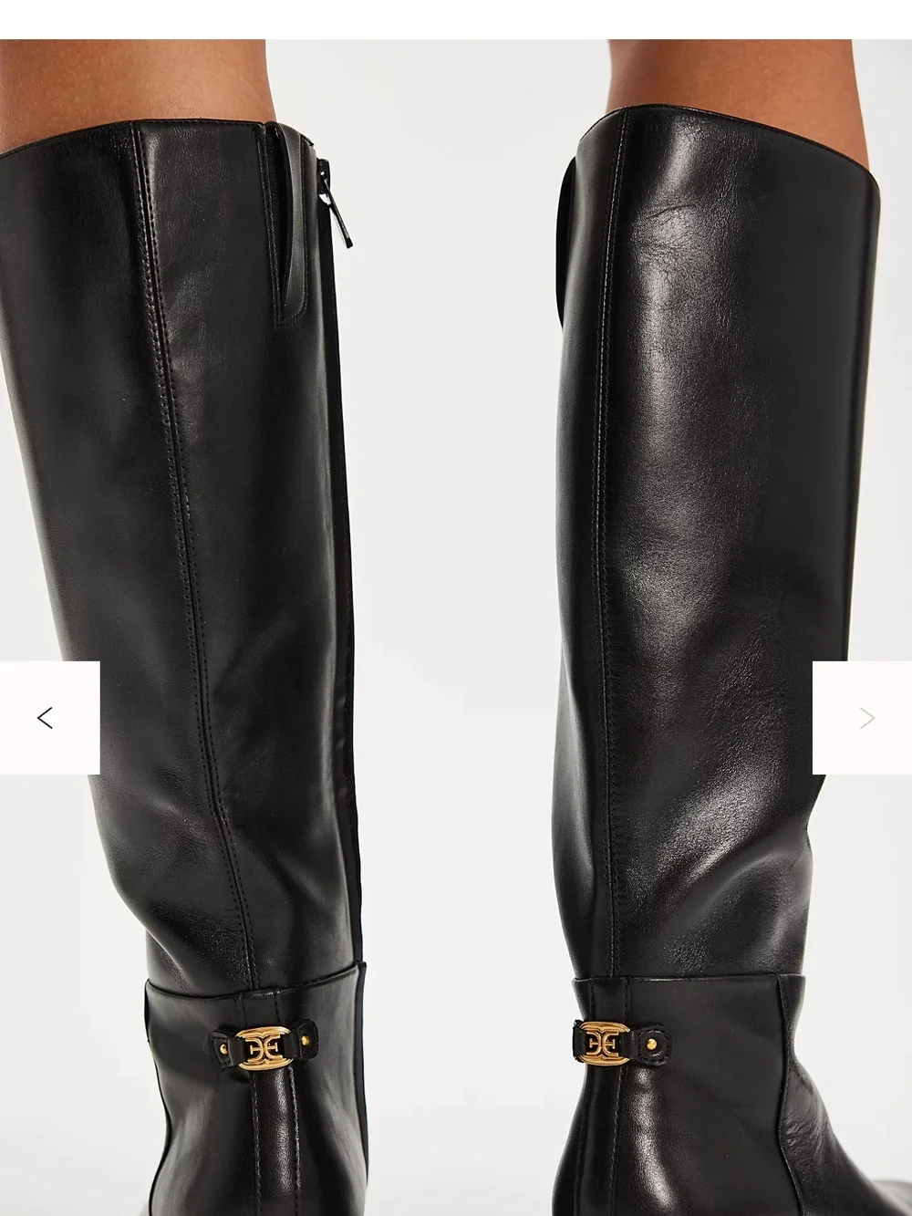 Sam Edelman Black Leather Boots